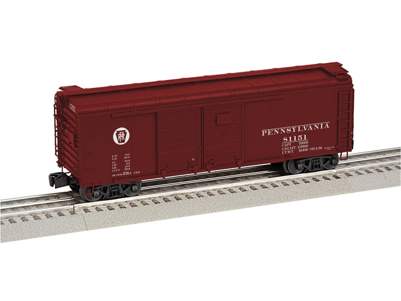 PREORDER Lionel 2-526111 O Pennsylvania Railroad X31A 40' Double-Door Boxcar - 3-Rail - Ready to Run -- Pennsylvania Railroad