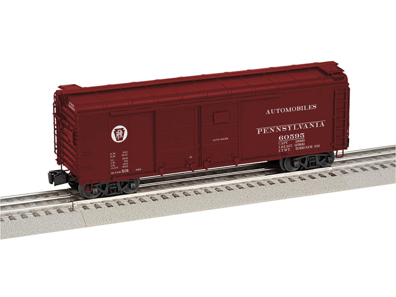 PREORDER Lionel 2-526122 O Pennsylvania Railroad X31A 40' Double-Door Boxcar - 3-Rail - Ready to Run -- Pennsylvania Railroad