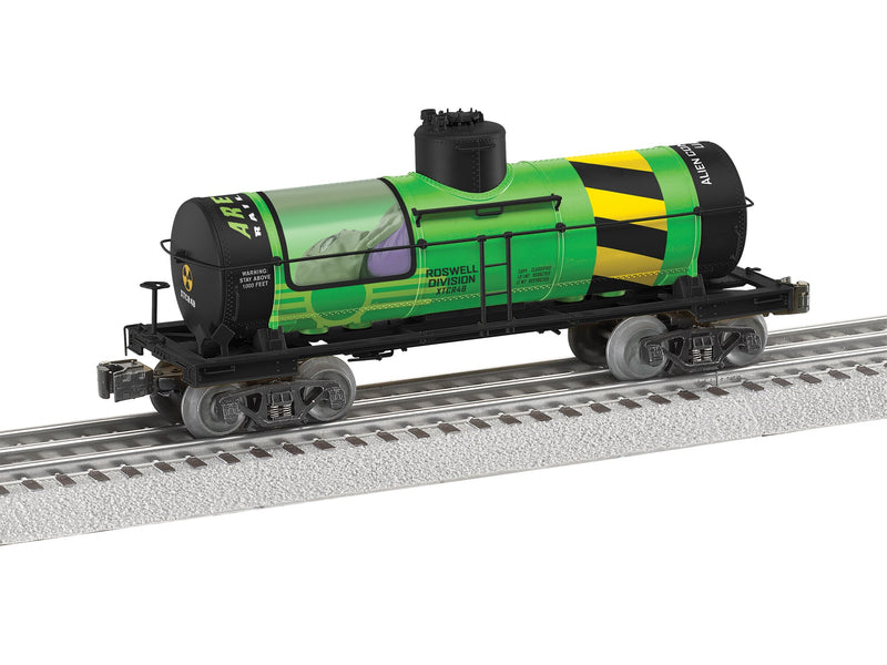 PREORDER Lionel 2-526230 O 8,000-Gallon Tank Car - 3-Rail - Ready to Run -- Area 51