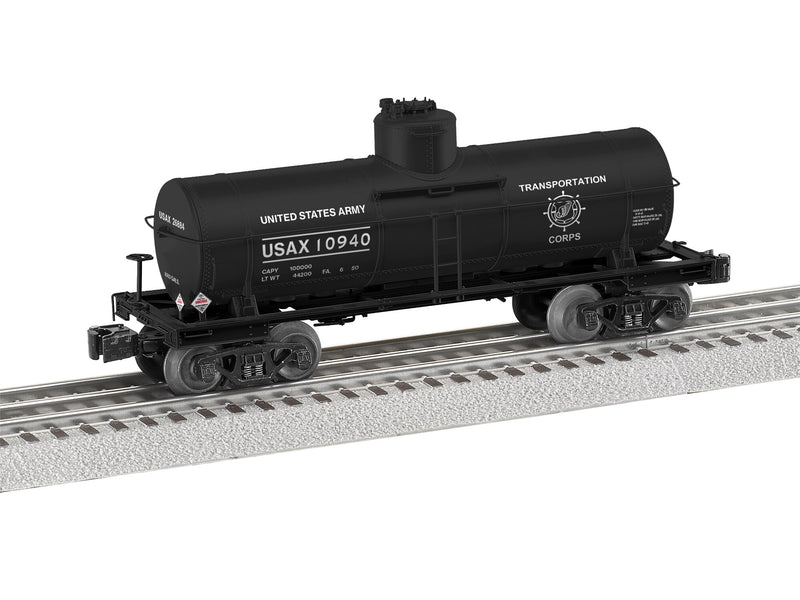 PREORDER Lionel 2-526260 O 8,000-Gallon Tank Car - 3-Rail - Ready to Run -- U.S. Army