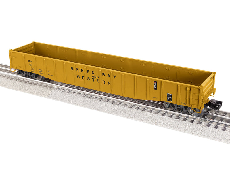 PREORDER Lionel O 2526540 PS-5 Gondola, Green Bay & Western