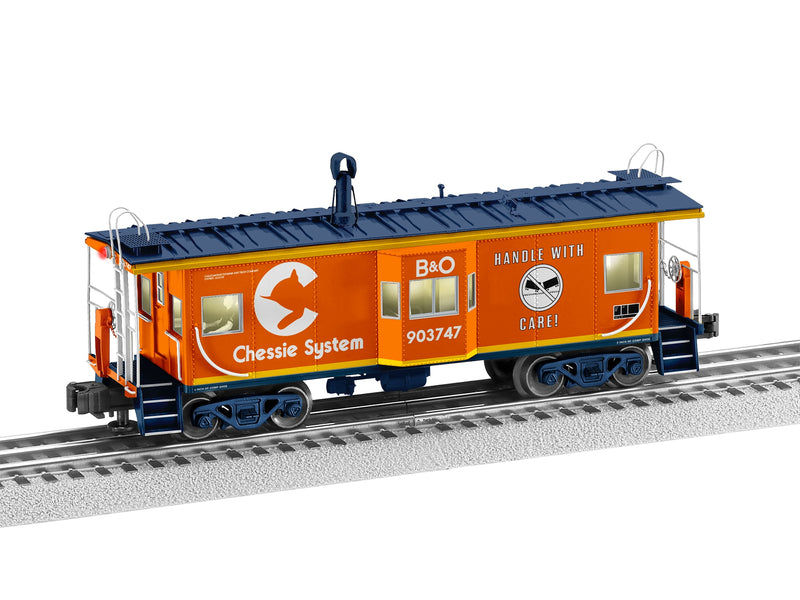 PREORDER Lionel O 2526710 Bay Window Caboose, Chessie System-B&O