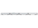 Lionel O 2527680 15" Aluminum Passenger Car, Atchison Topeka & Santa Fe (4-Pack) | 989.99