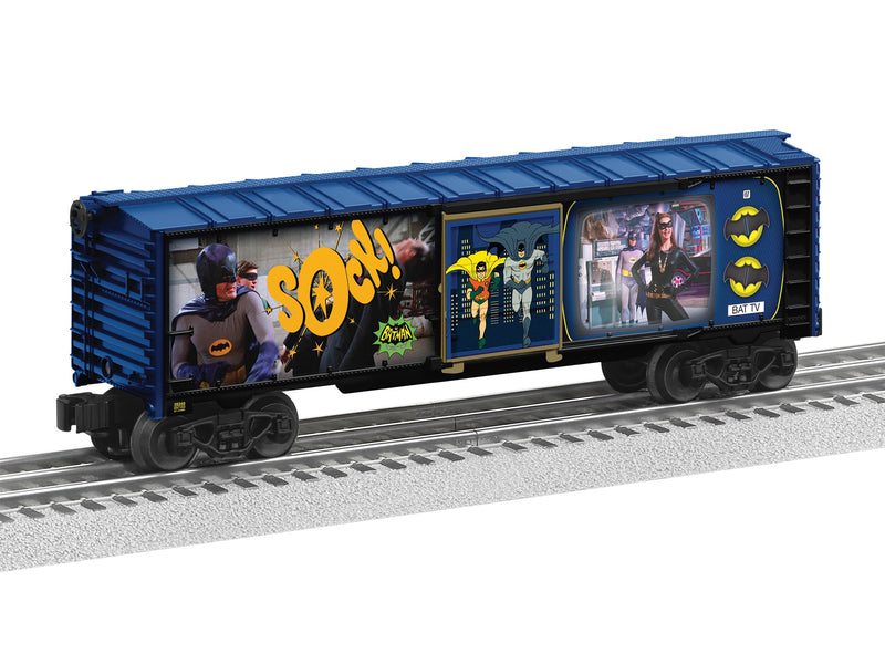 PREORDER Lionel O 2528340 Illuminated Classic TV Boxcar, DC Comics Batman | 134.99