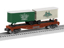 PREORDER Lionel O 2528560 Flatcar with Piggyback Trailer, Harry Potter Hogsmeade | 107.99