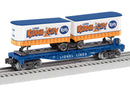 Lionel O 2528660 Flatcar with Piggyback Trailers, Lionel Kiddie City | 107.99