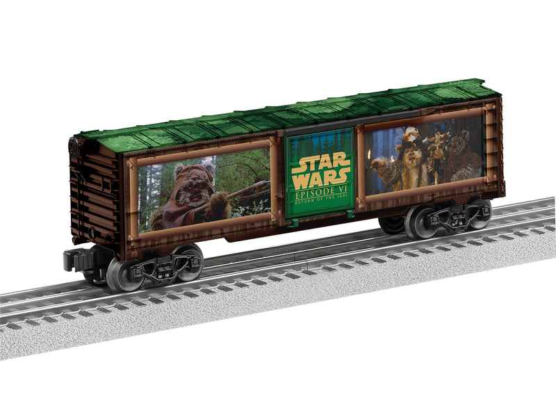 PREORDER Lionel O 2528930 Boxcar, Star Wars Return of the Jedi Ewoks