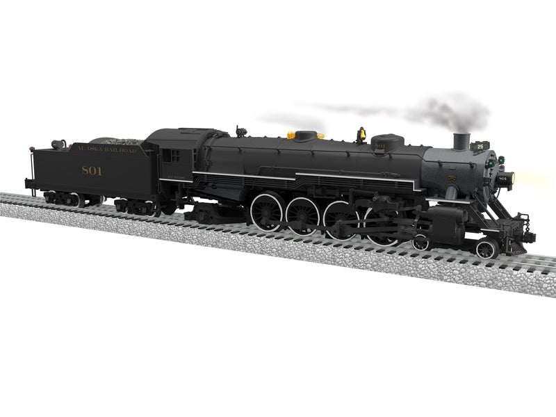 PREORDER Lionel 2-531190 O USRA 4-8-2 Light Mountain - 3-Rail w/Legacy Sound, Control & Smoke -- Alaska Railroad