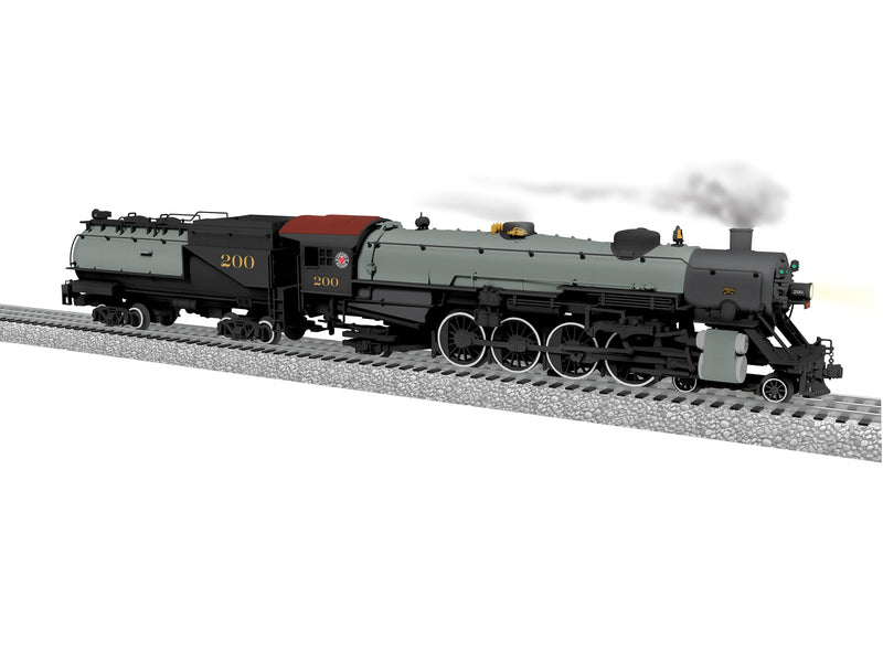 PREORDER Lionel 2-531210 O USRA 4-8-2 Light Mountain w/Vanderbilt - 3-Rail Legacy Sound, Control & Smok -- Seaboard Air Line