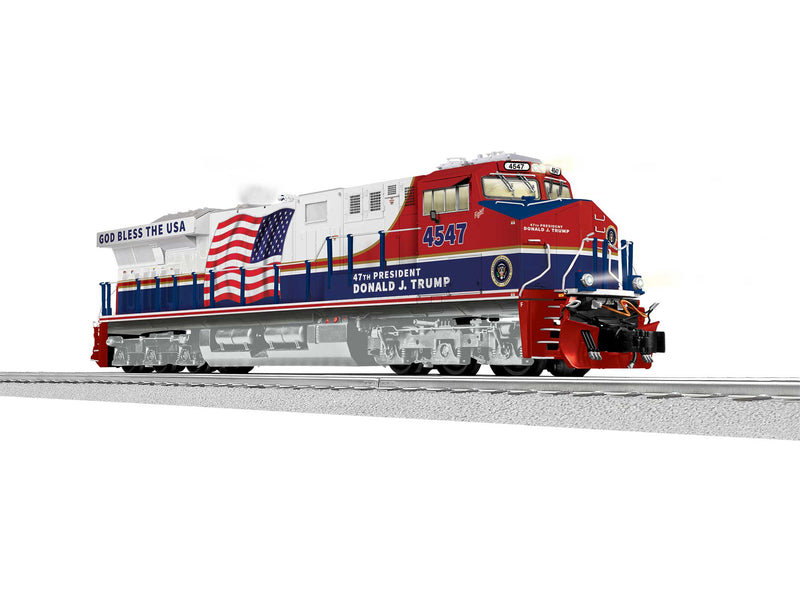 PREORDER Lionel O 2-533047 Legacy 3-Rail GE ES44AC Diesel Locomotive, Donald Trump