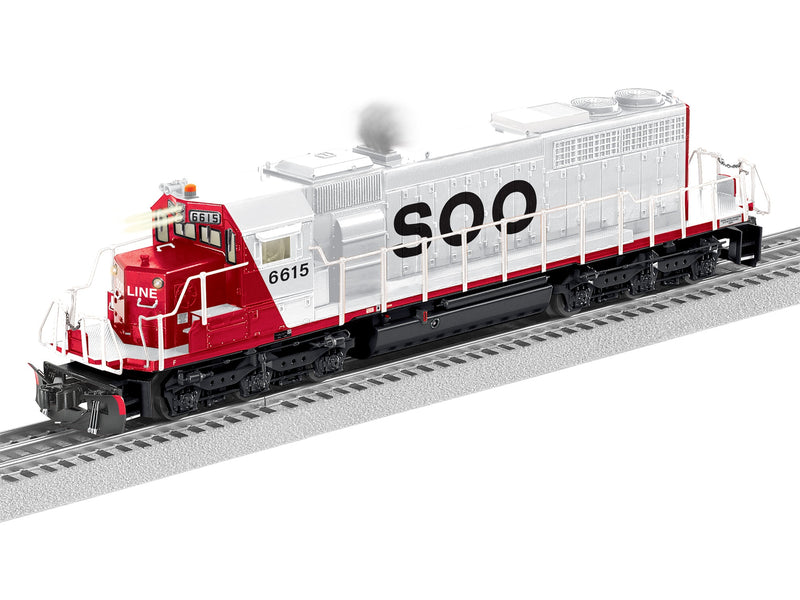 PREORDER Lionel 2-533431 O EMD SD40-2 - 3-Rail w/Legacy Sound, Control & Smoke -- Soo Line