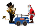 Lionel O 2535010 Lenny & Santa Handcar, Christmas Blue | 179.99