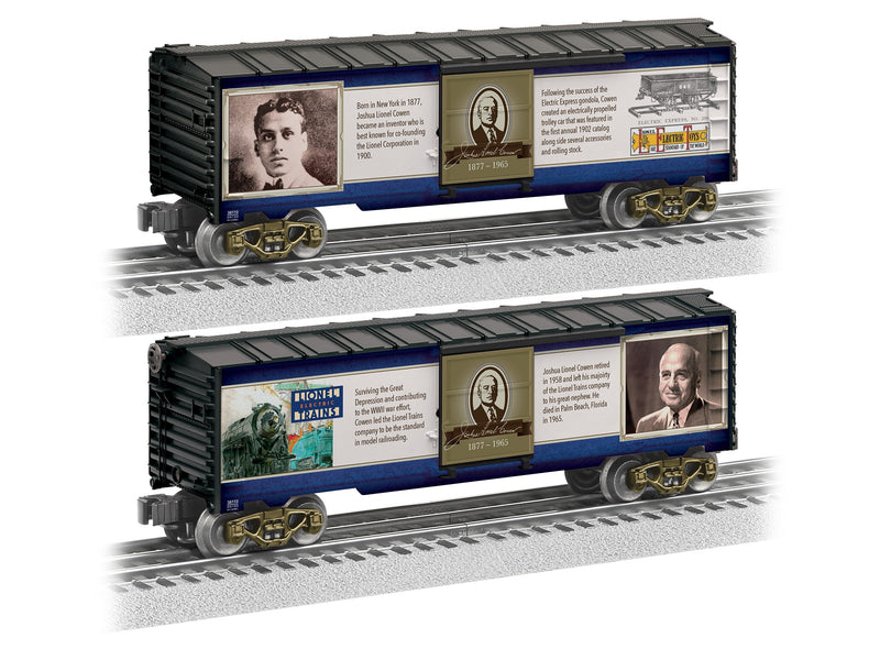 PREORDER Lionel O 2538110 Boxcar, Joshua Lionel Cowen | 89.99