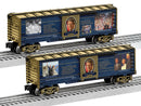 PREORDER Lionel O 2538440 3-Rail Steel Boxcar, Jimmy Carter