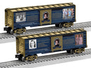 PREORDER Lionel O 2538450 3-Rail Steel Boxcar, Rosalynn Carter