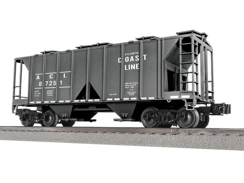 PREORDER Lionel 2-542071 O Class AC-2 2-Bay Covered Hopper - 3-Rail - Ready to Run -- Atlantic Coast Line