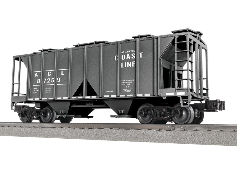 PREORDER Lionel 2-542072 O Class AC-2 2-Bay Covered Hopper - 3-Rail - Ready to Run -- Atlantic Coast Line