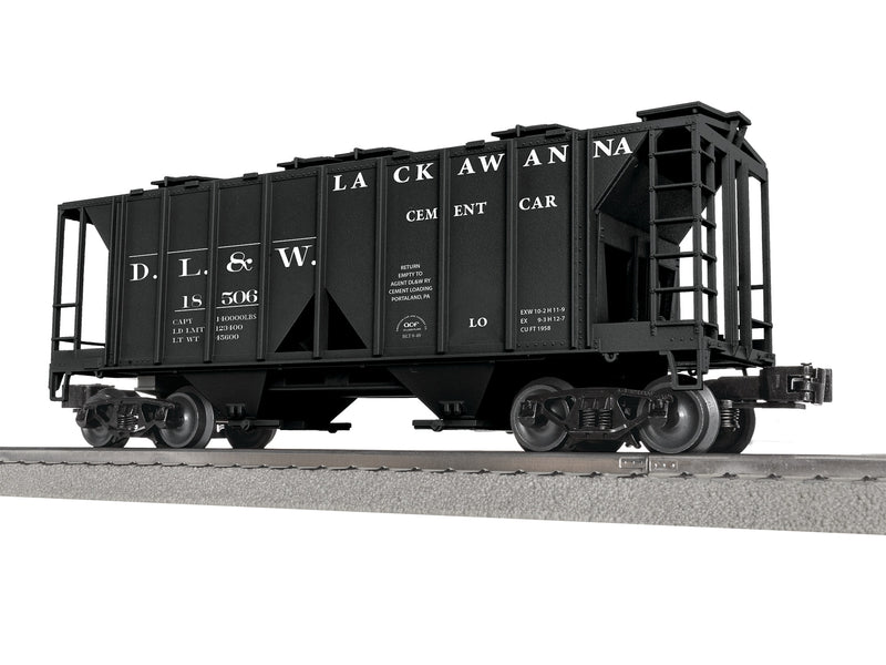 PREORDER Lionel 2-542081 O Class AC-2 2-Bay Covered Hopper - 3-Rail - Ready to Run -- Delaware, Lackawanna & Western