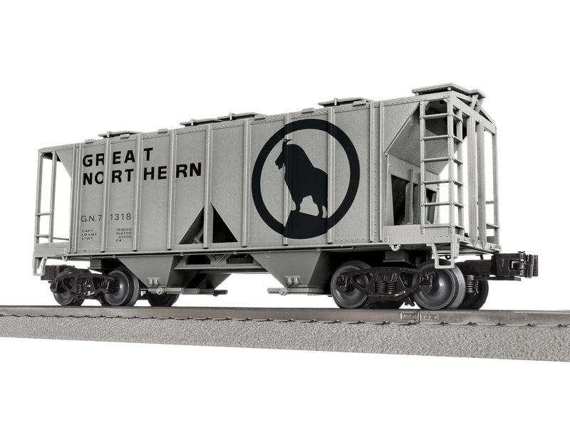 PREORDER Lionel 2-542091 O Class AC-2 2-Bay Covered Hopper - 3-Rail - Ready to Run -- Great Northern