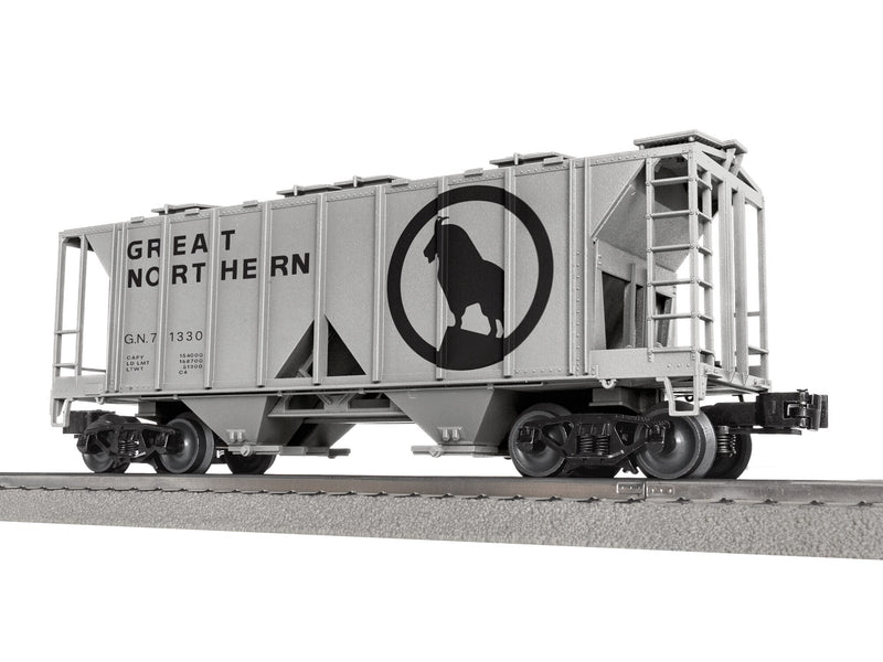 PREORDER Lionel 2-542092 O Class AC-2 2-Bay Covered Hopper - 3-Rail - Ready to Run -- Great Northern