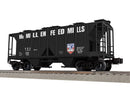 Lionel 2-542101 O Class AC-2 2-Bay Covered Hopper - 3-Rail - Ready to Run -- McMillen Feed Mills