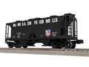 PREORDER Lionel 2-542102 O Class AC-2 2-Bay Covered Hopper - 3-Rail - Ready to Run -- McMillen Feed Mills