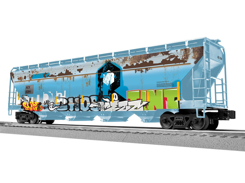 PREORDER Lionel 2-542140 O ACF 4-Bay Covered Hopper - 3-Rail - Ready to Run -- The Andersons AEX