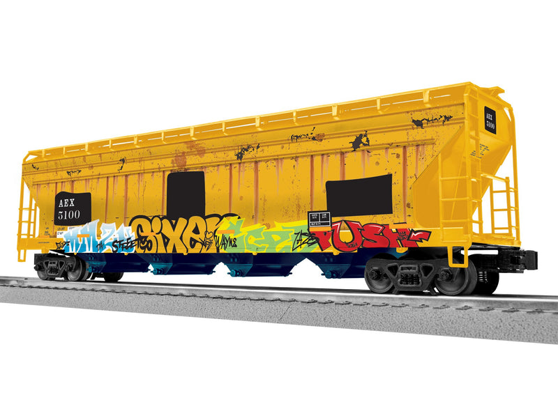 PREORDER Lionel 2-542150 O ACF 4-Bay Covered Hopper - 3-Rail - Ready to Run -- The Andersons AEX