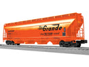 PREORDER Lionel 2-542171 O ACF 4-Bay Covered Hopper - 3-Rail - Ready to Run -- Denver & Rio Grande Western