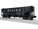 Lionel 2-542199 O 3-Bay Hopper Peaked Ends - Scale 3-Rail - Ready to Run -- Alaska Railroad