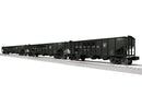 Lionel 2-542240 O 3-Bay Hopper Peaked Ends 3-Pack - Scale 3-Rail - Ready to Run -- Pennsylvania Railroad