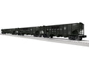 Lionel 2-542245 O 3-Bay Hopper Peaked Ends 3-Pack - Scale 3-Rail - Ready to Run -- Pennsylvania Railroad