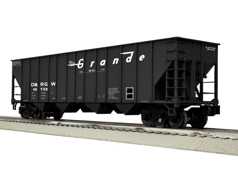 PREORDER Lionel O 2542275 4-Bay Hopper Pack B, Denver & Rio Grande Western (3-Pack) | 233.99