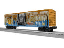 Lionel O 2542302 ACF 50' Boxcar, Railbox Weathered