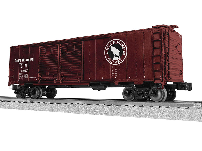 PREORDER Lionel O 2542431 40' Double Door Boxcar, Great Northern