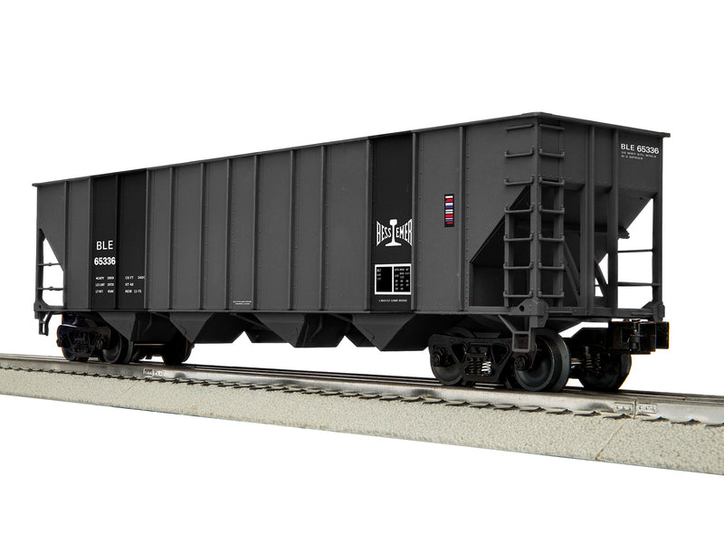 PREORDER Lionel O 2542475 4 Bay Hopper Pack B, Bessemer & Lake Erie (3-Pack) | 233.99