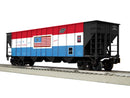 PREORDER Lionel O 2542499 4 Bay Hopper, Chicago & North Western Bicentennial