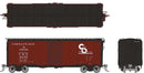 Rapido HO 180001A 1937 AAR 40' Boxcar with Square Corner, Chesapeake & Ohio
