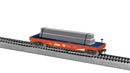 Lionel HO 2554160 Flatcar with I-Beam Load, DC Comics Superman Man of Steel