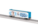 Lionel HO 2554270 40' Steel Flat-End Boxcar, Wings Of Angels Christmas Pin-Up Girl Art
