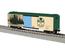PREORDER Lionel HO 2554550 Reefer Car, Bob Ross Happy Little Tree Farm