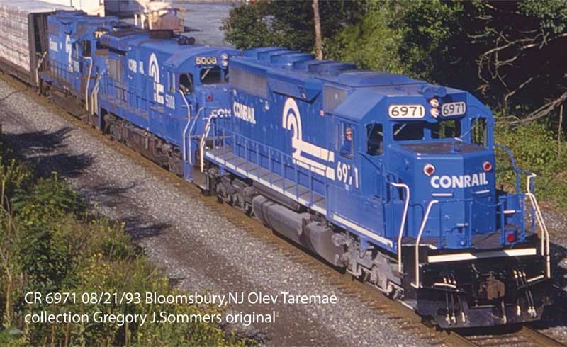 PREORDER Bowser HO 25631 Executive Line EMD SD40-2R Diesel Locomotive, Conrail Can Opener White Sill