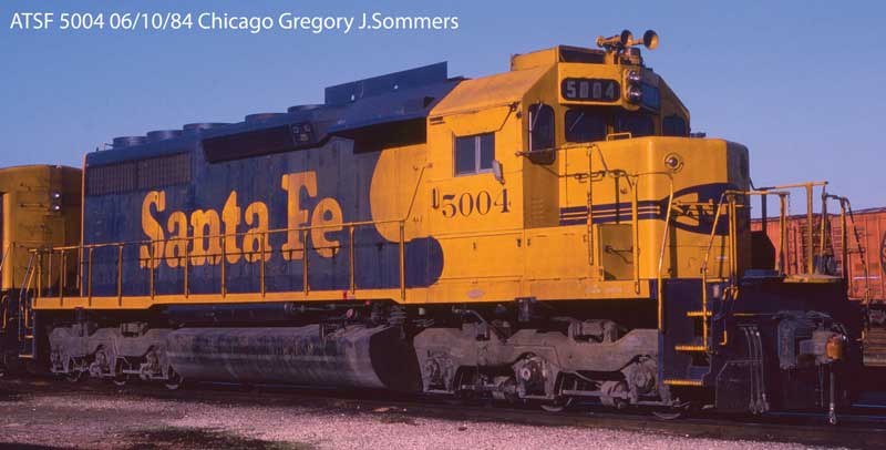 PREORDER Bowser HO 25659 Executive Line EMD SD40U Diesel Locomotive, Atchison Topeka & Santa Fe Yellow Bonnet