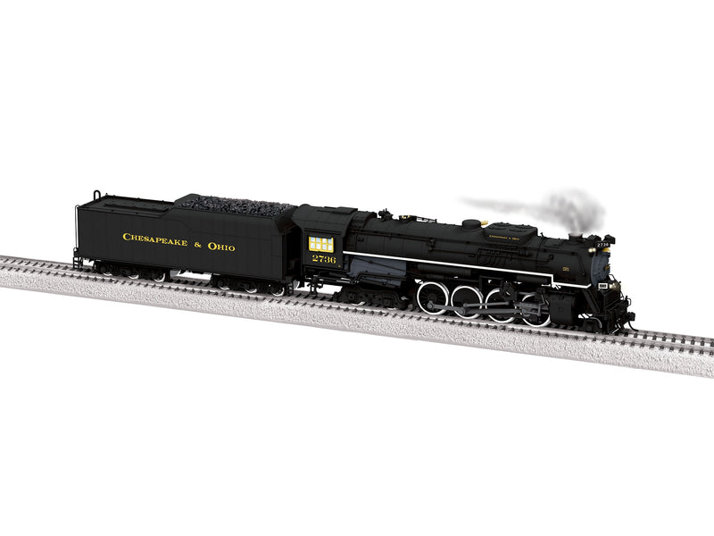 PREORDER Lionel HO 2572013 Berkshire 2-8-4 Locomotive, Chesapeake & Ohio Kanawha
