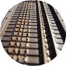 Central Valley Model Works HO 19008 25' Bridge Tie Sections, Eight Sections & Four 25' Stringers for Code 83 with Code 70 Guard Rail