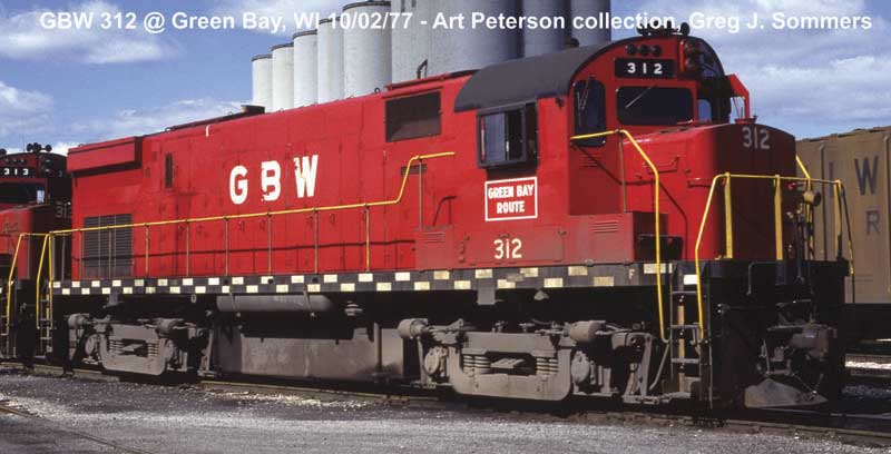 PREORDER Bowser HO 26061 Alco C424 Low Nose Diesel Locomotive, Green Bay & Western