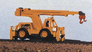 Railway Express Miniatures N 2131 MOW Equipment, Hydraulic High Rail MOW Crane