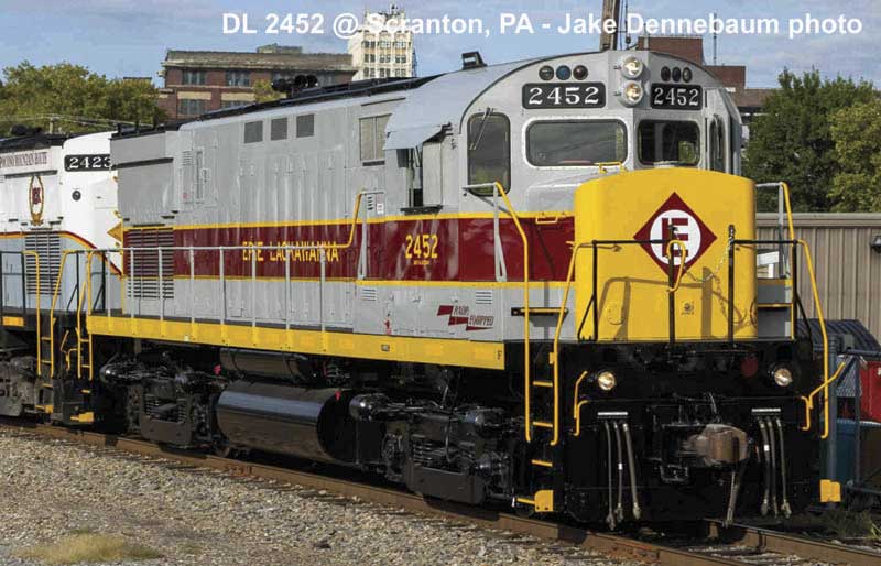 PREORDER Bowser HO 26092 Alco C425 Low Nose Diesel Locomotive, Delaware Lackawanna