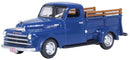 Oxford Diecast HO 87DP48006 1948 Dodge B-1B Pickup Truck, Assembled, Waterway Blue