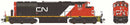 PREORDER Bowser HO 26224 SD40-2W DC CN 5277
